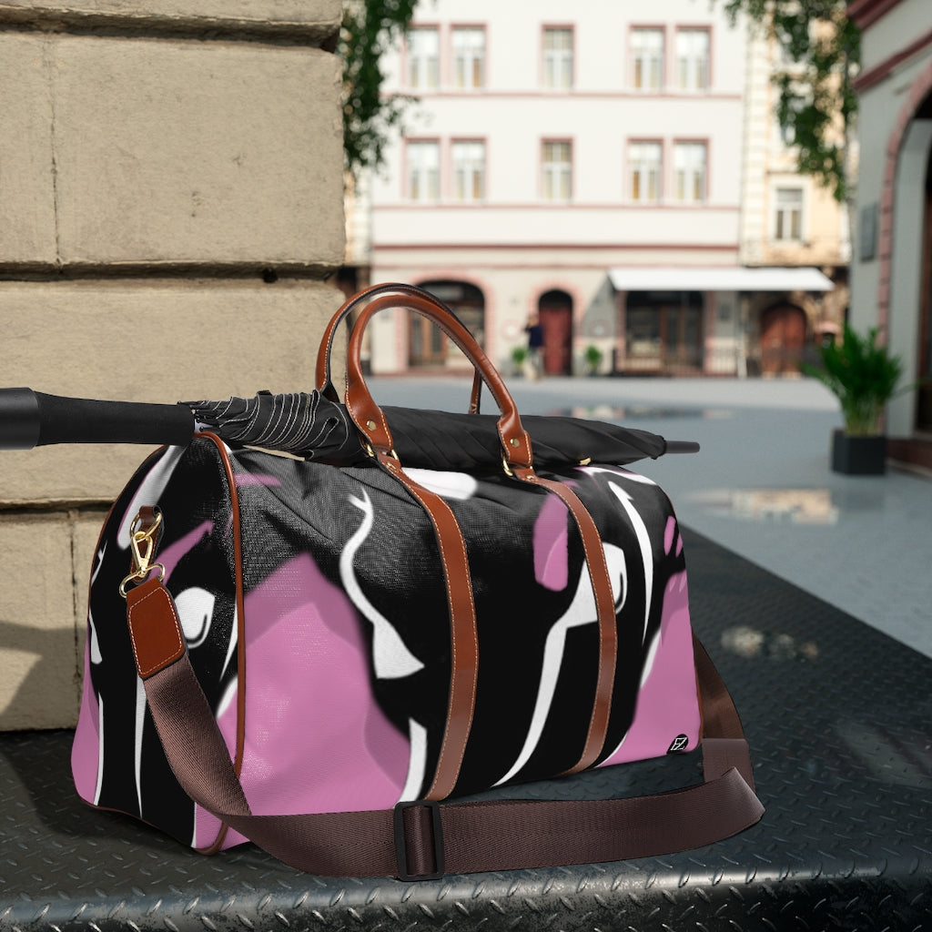 fz bull designer travel bag 20" x 12" / pink