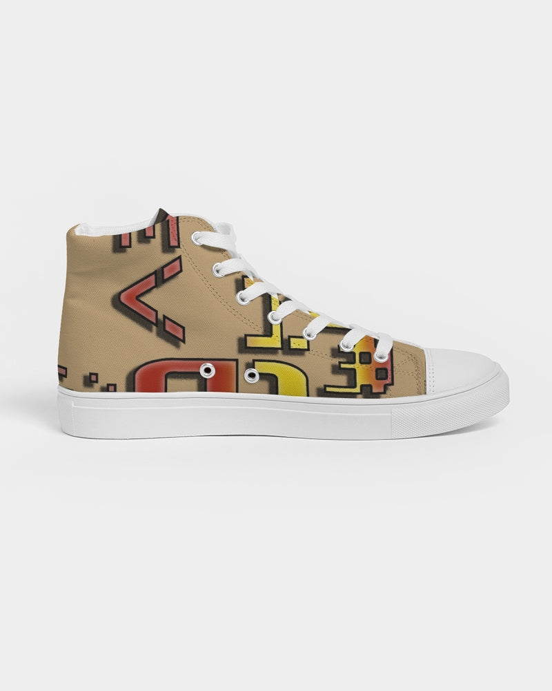 grounded flite men's hightop canvas shoe