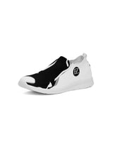 the white  bull men's slip-on flyknit shoe