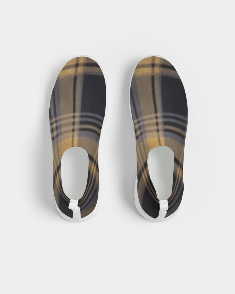 fz plaid women's slip-on flyknit shoe