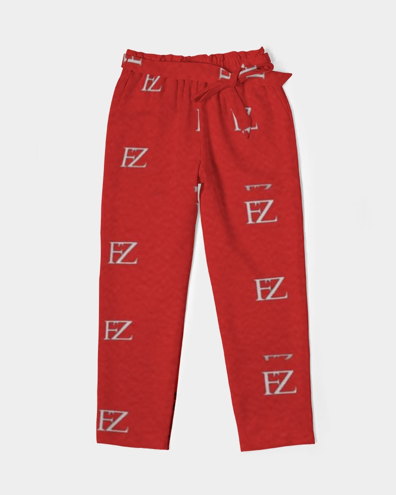 FZ ORIGINAL RED 2 Women's Belted Tapered Pants - FZwear