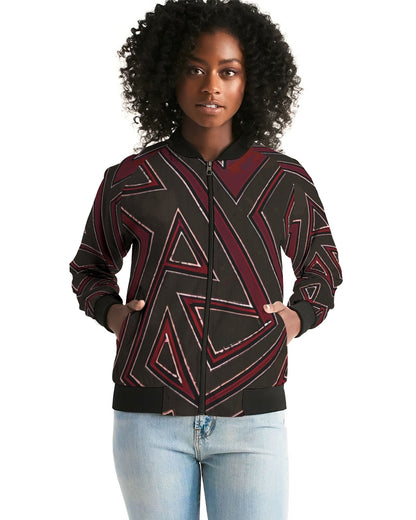 FZ AFRICAN PRINT Women's Bomber Jacket - FZwear