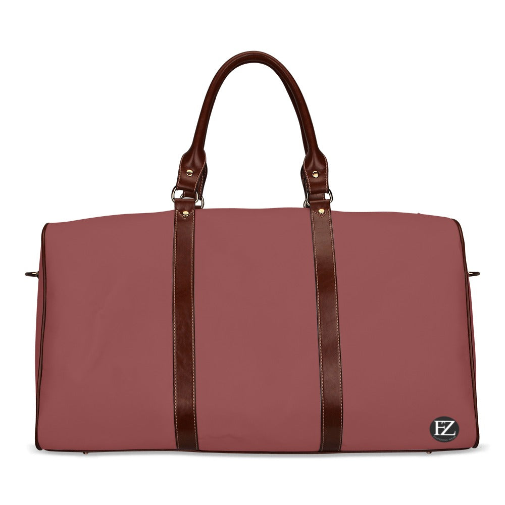 fz original wear travel bag one size / fz wear travel bag-burgundy travel bag (brown) (model 1639)