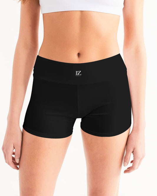 FZWear Zone Women's Mid-Rise Yoga Shorts