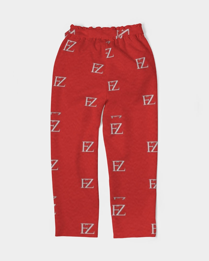 FZ ORIGINAL RED 2 Women's Belted Tapered Pants - FZwear