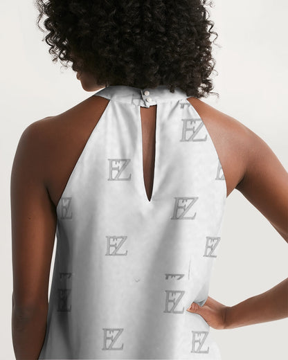 FZ ORIGINAL ZONE Women's All-Over Print Halter Dress - FZwear