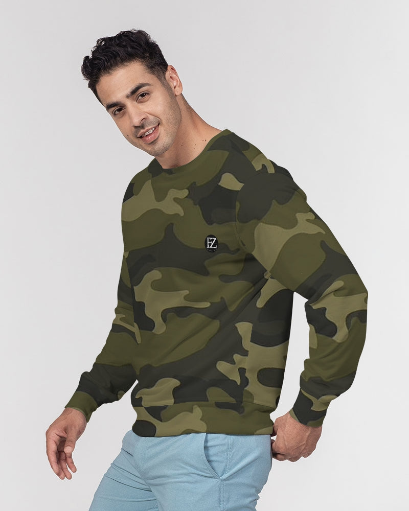 darker shade men's classic french terry crewneck pullover