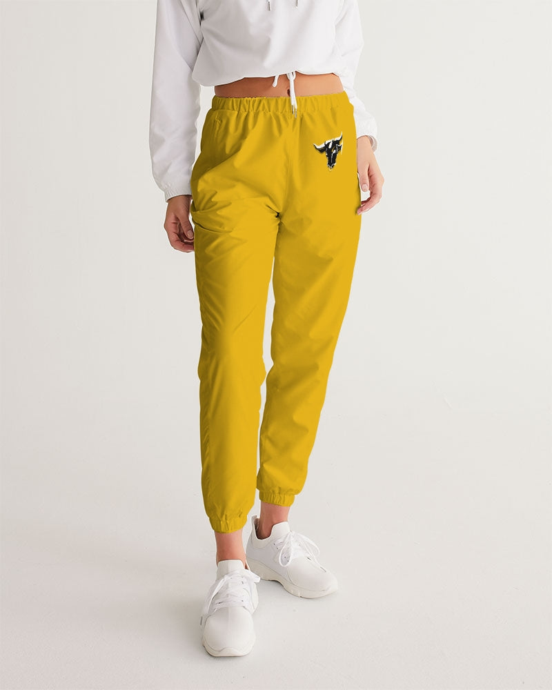 yellow zone women's track pants