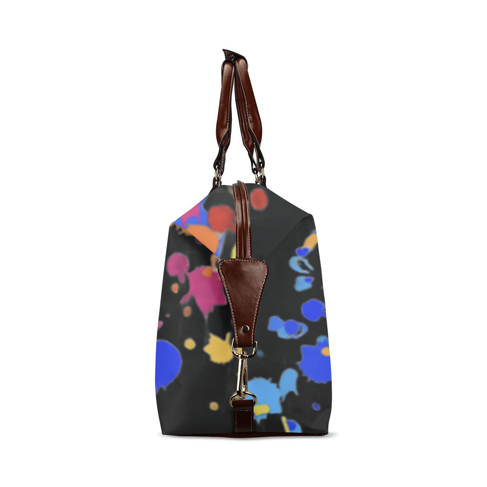 fz paint print travel bag flight bag(model 1643)