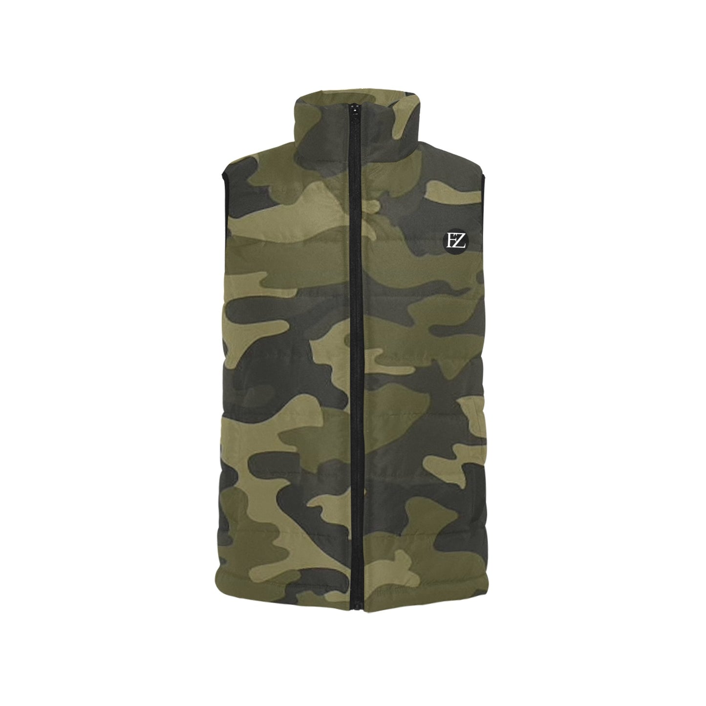 FZ Women's Puff Army Jacket Vest - FZwear