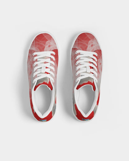 red zone men's faux-leather sneaker