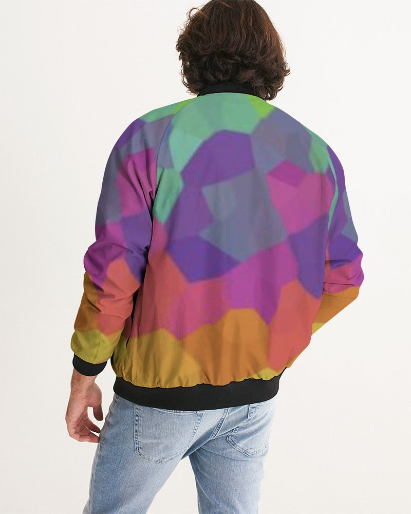 fz abstract men's bomber jacket