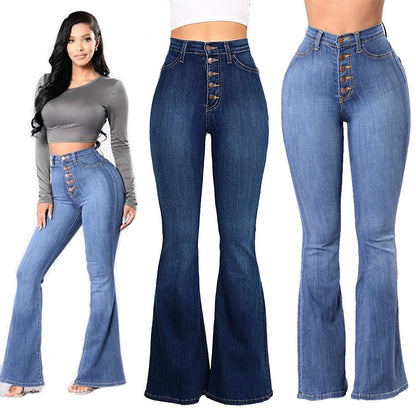 fz women's high-waist jeans pants