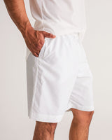 white zone men's jogger shorts