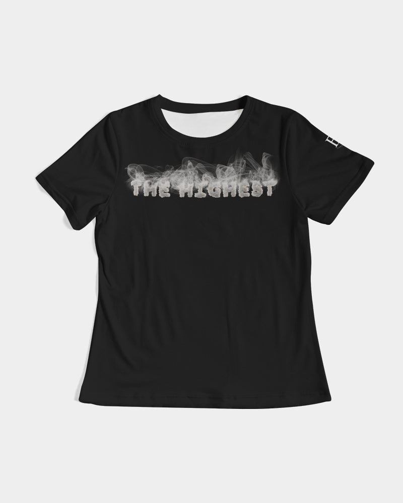 smokin black women's tee