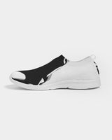 the white  bull men's slip-on flyknit shoe