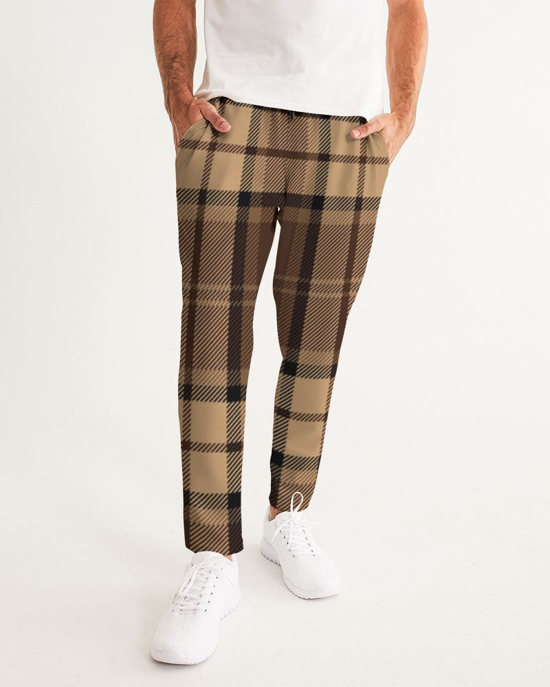 fz plaid men's joggers