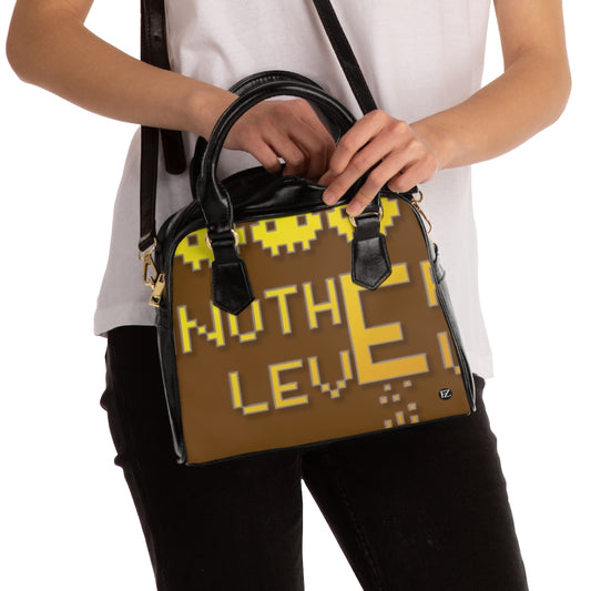 fz levels shoulder handbag 9.45" x 8.27" / brown