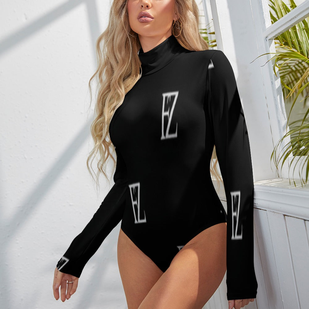 FZ Women's Turtleneck Long Sleeve Bodysuit - FZwear