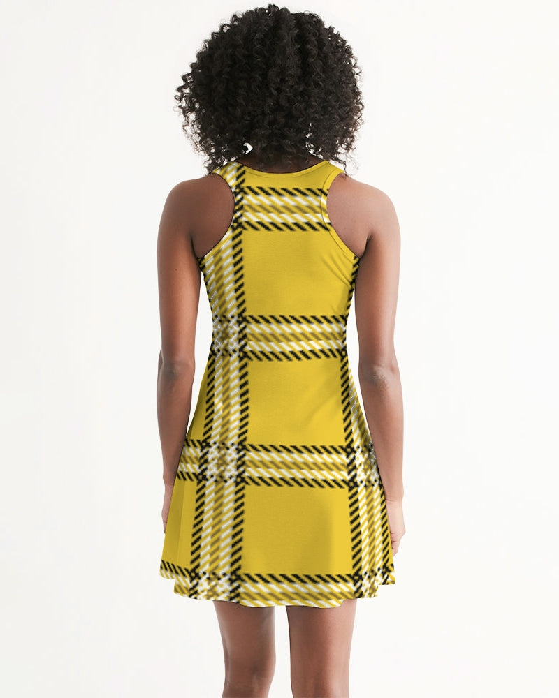 fzwear plaid women's racerback dress