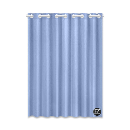 fz window curtain one size / fz room curtains - blue window curtain 52" x 72" (one piece)