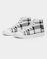 plaid flite too women's hightop canvas shoe