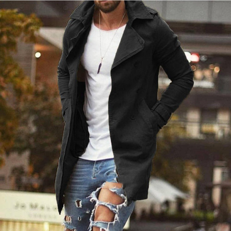 FZ Men's mid-length slim fit casual jacket - FZwear