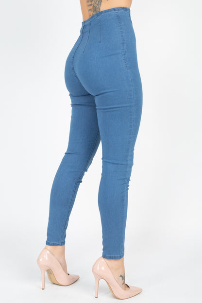 fz women's high waist denim jeans pants