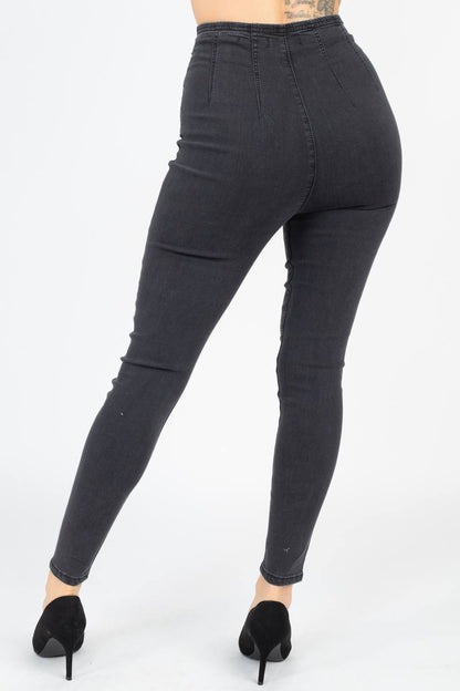 fz women's high waist denim jeans pants