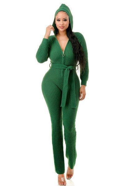 FZ Women's Monroe Hooded Jumpsuit - FZwear