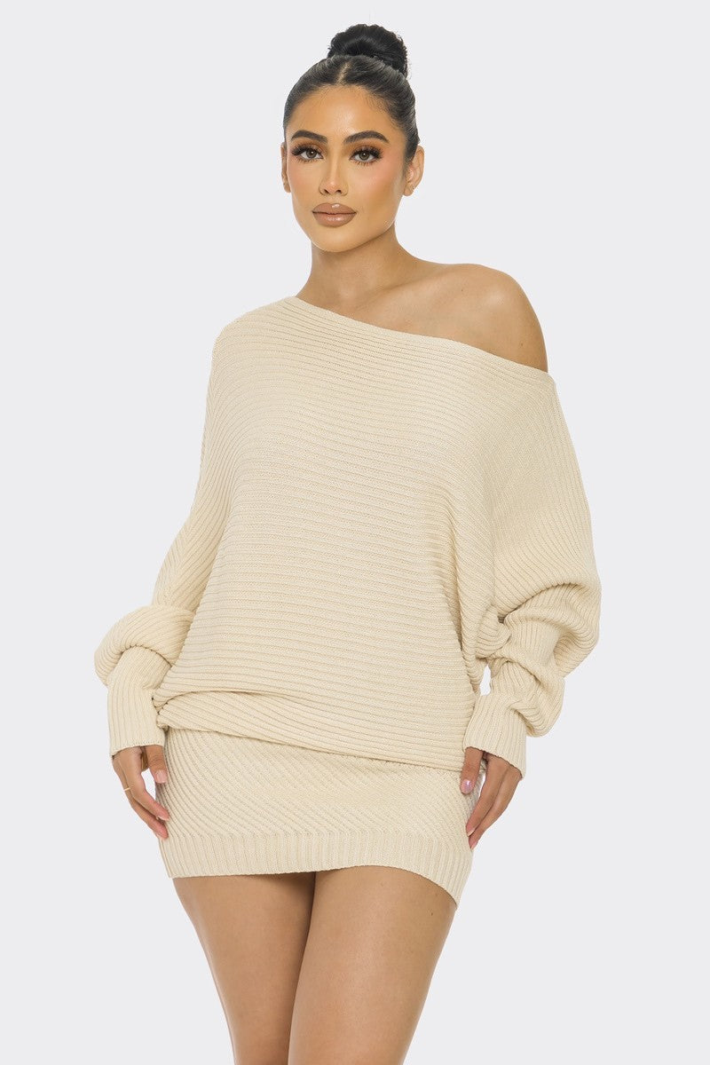 FZ Women's Sweater Knit Mini Dress - FZwear