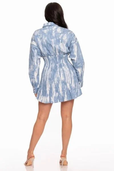 FZ Women's Tie Dye Mini Dress - FZwear