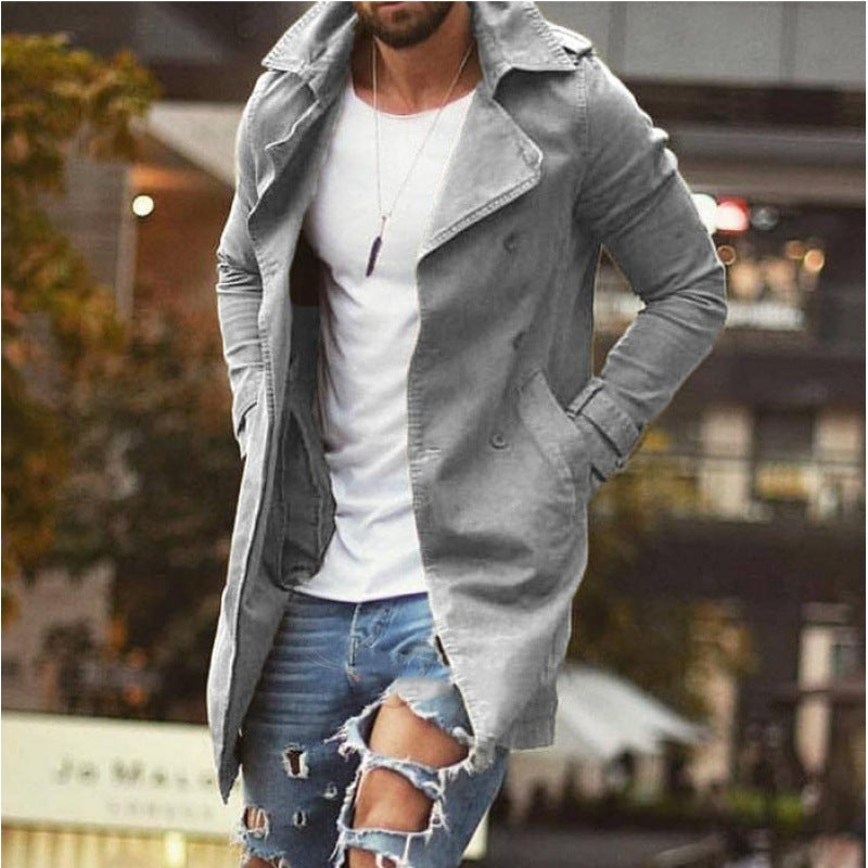 FZ Men's mid-length slim fit casual jacket - FZwear