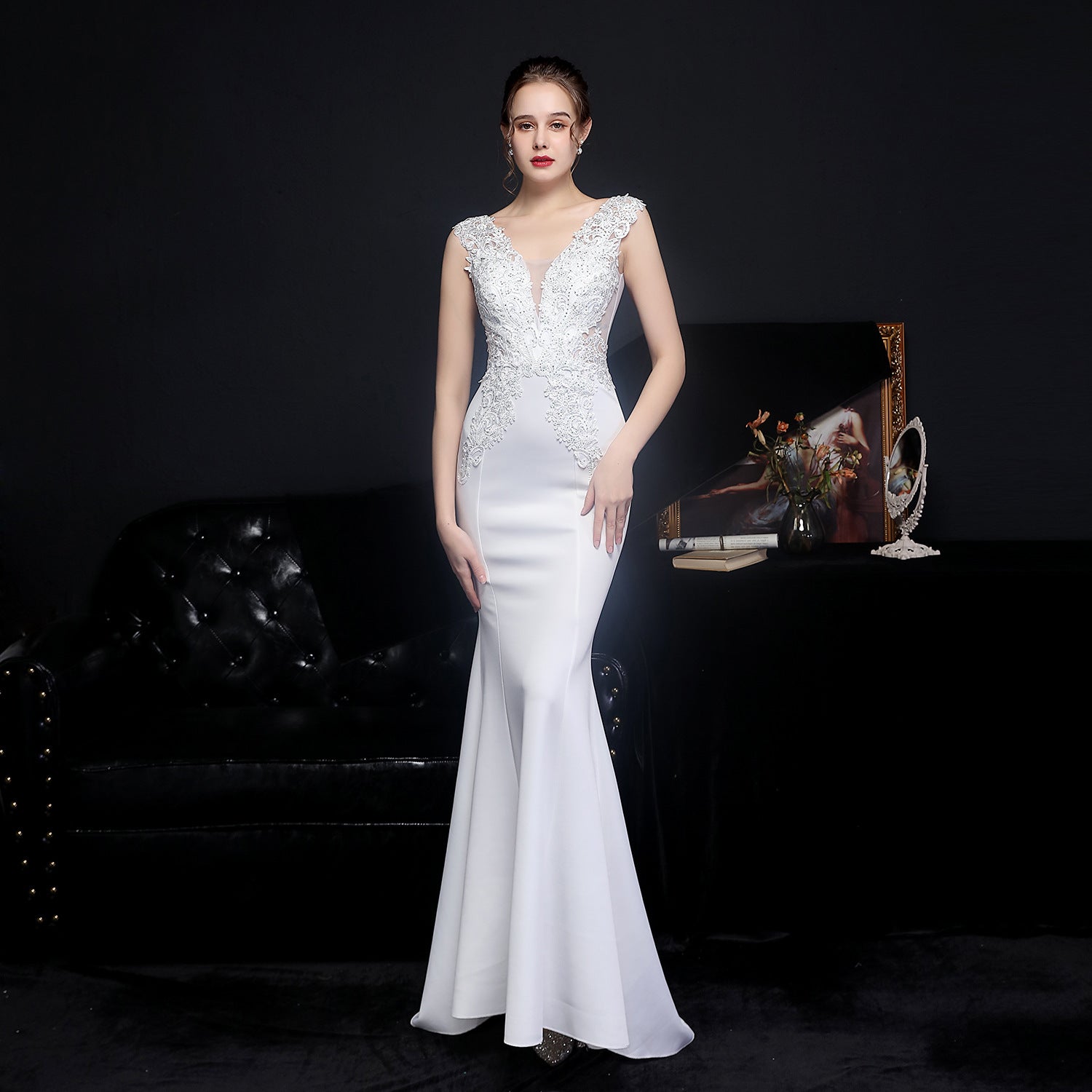 FZ Women's Diamond Toast Fishtail Dress Evening Dress - FZwear