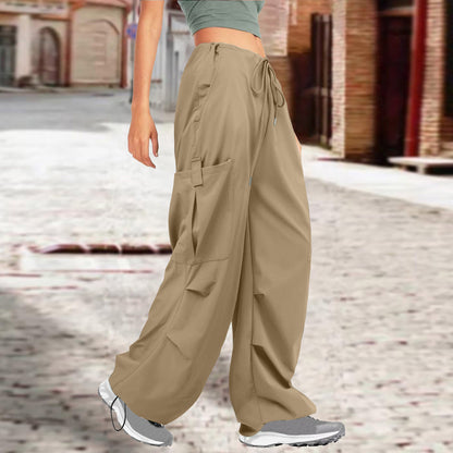 FZ Women's Drawstring Casual Loose Sports Pants - FZwear