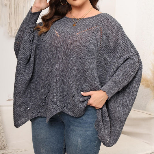 FZ Women's Plus Size Loose Woven Idle Pullover Top