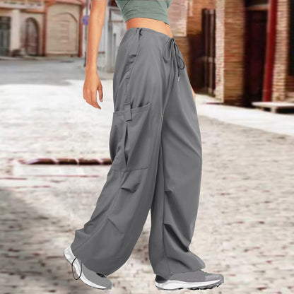 FZ Women's Drawstring Casual Loose Sports Pants - FZwear