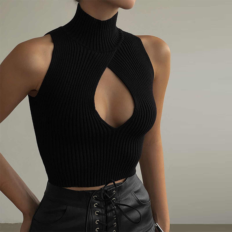 FZ Women Hollow Out Knitted Top - FZwear