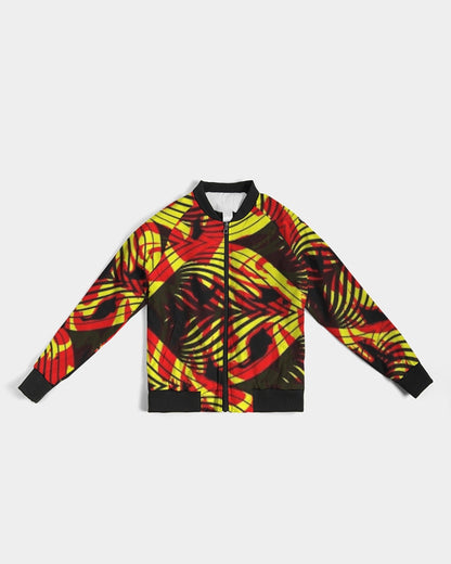 FZ AFRICAN PRINT Women's Bomber Jacket - FZwear