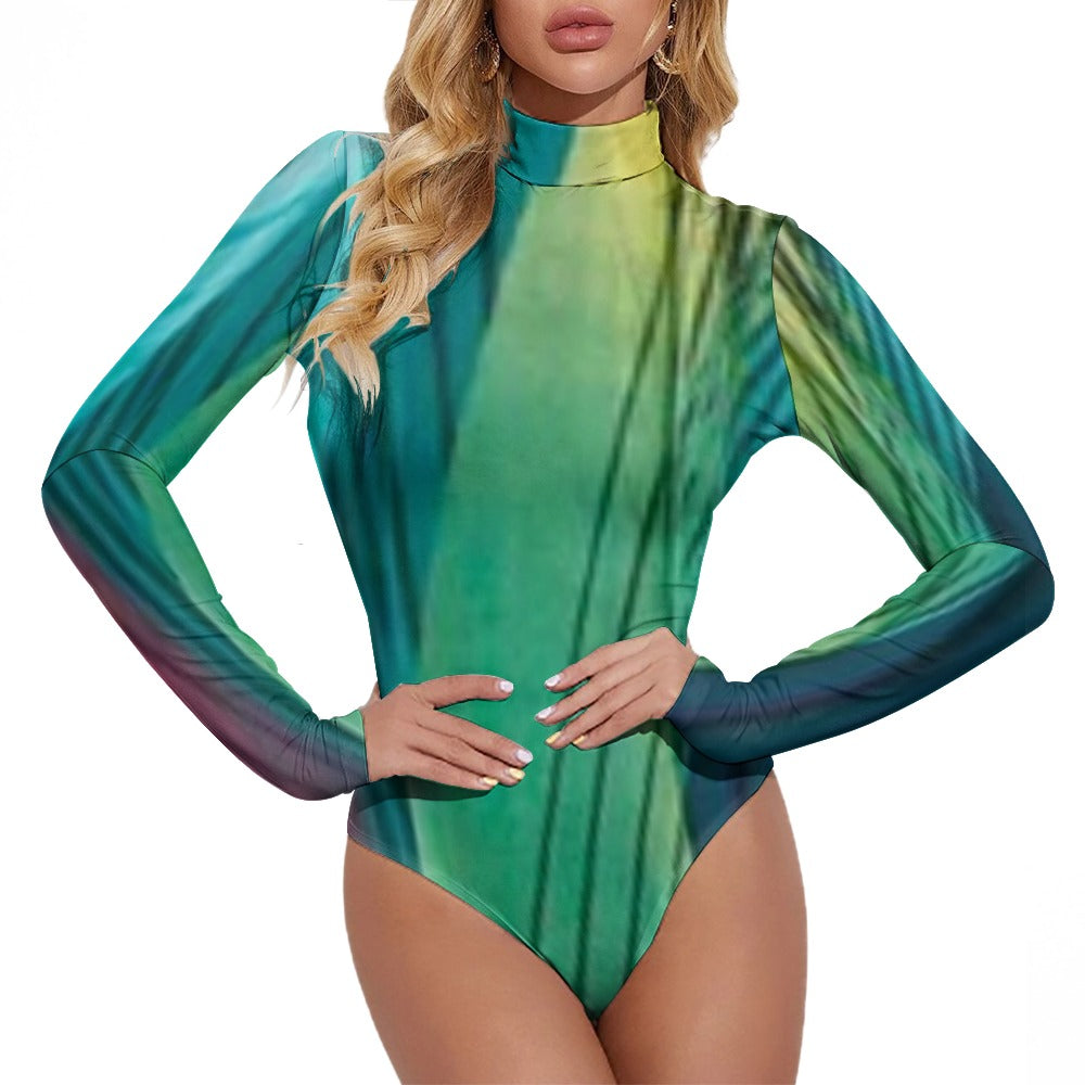 FZ Women's Turtleneck Long Sleeve Bodysuit - FZwear