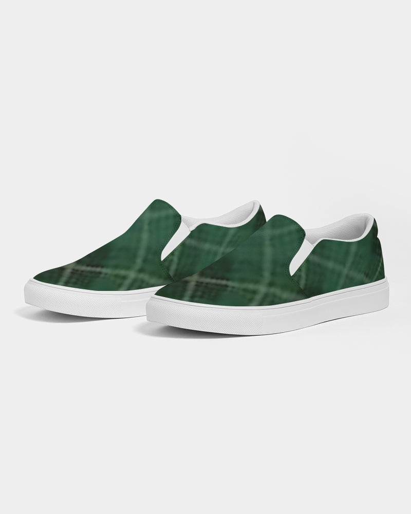fzwear plaid women's slip-on canvas shoe
