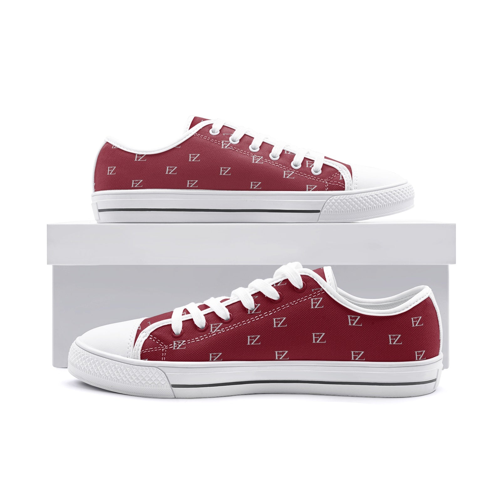 FZ Unisex Low Top Canvas Shoes - FZwear