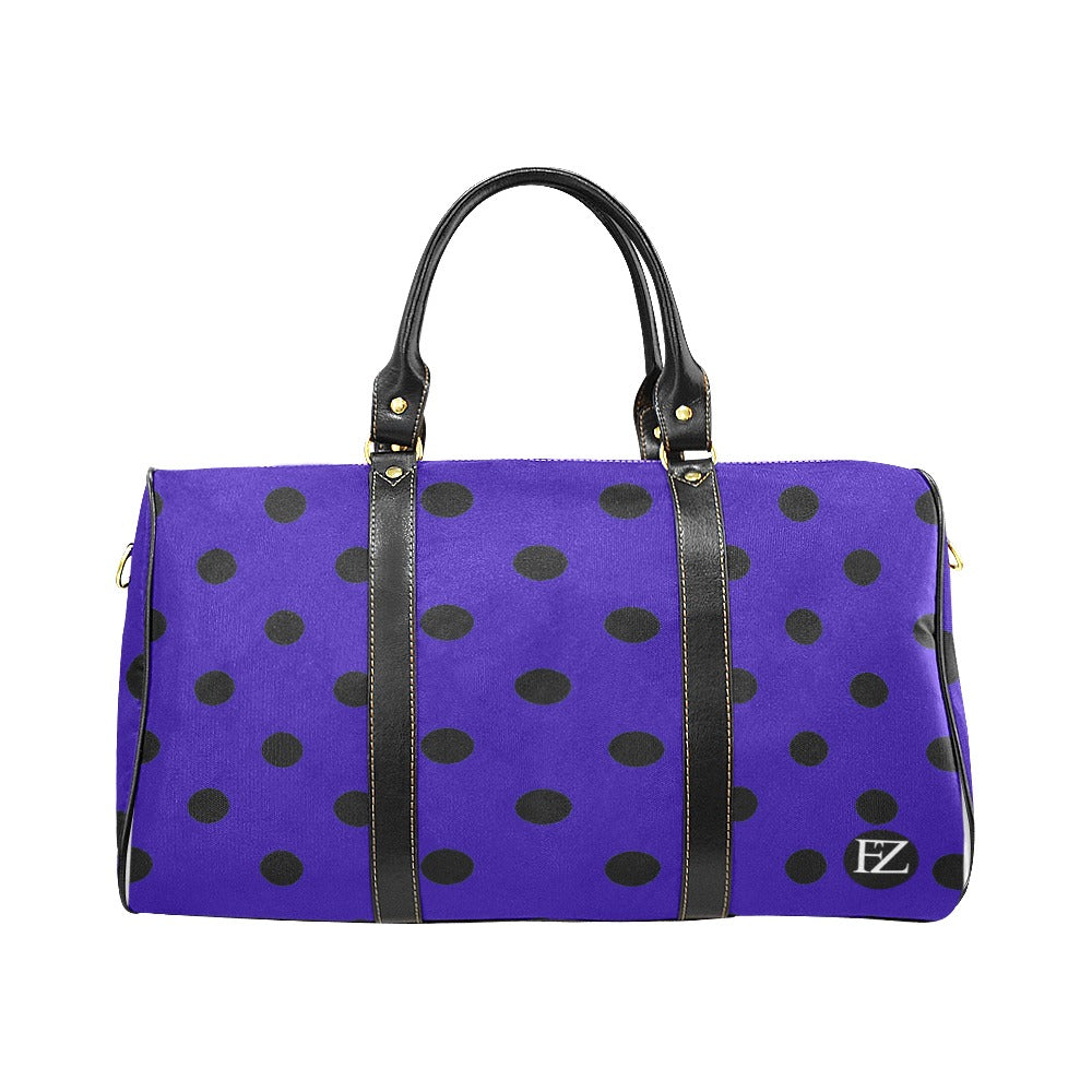 fz dot travel bag 2 one size / fz blue dot travel bag travel bag (black) (model1639)