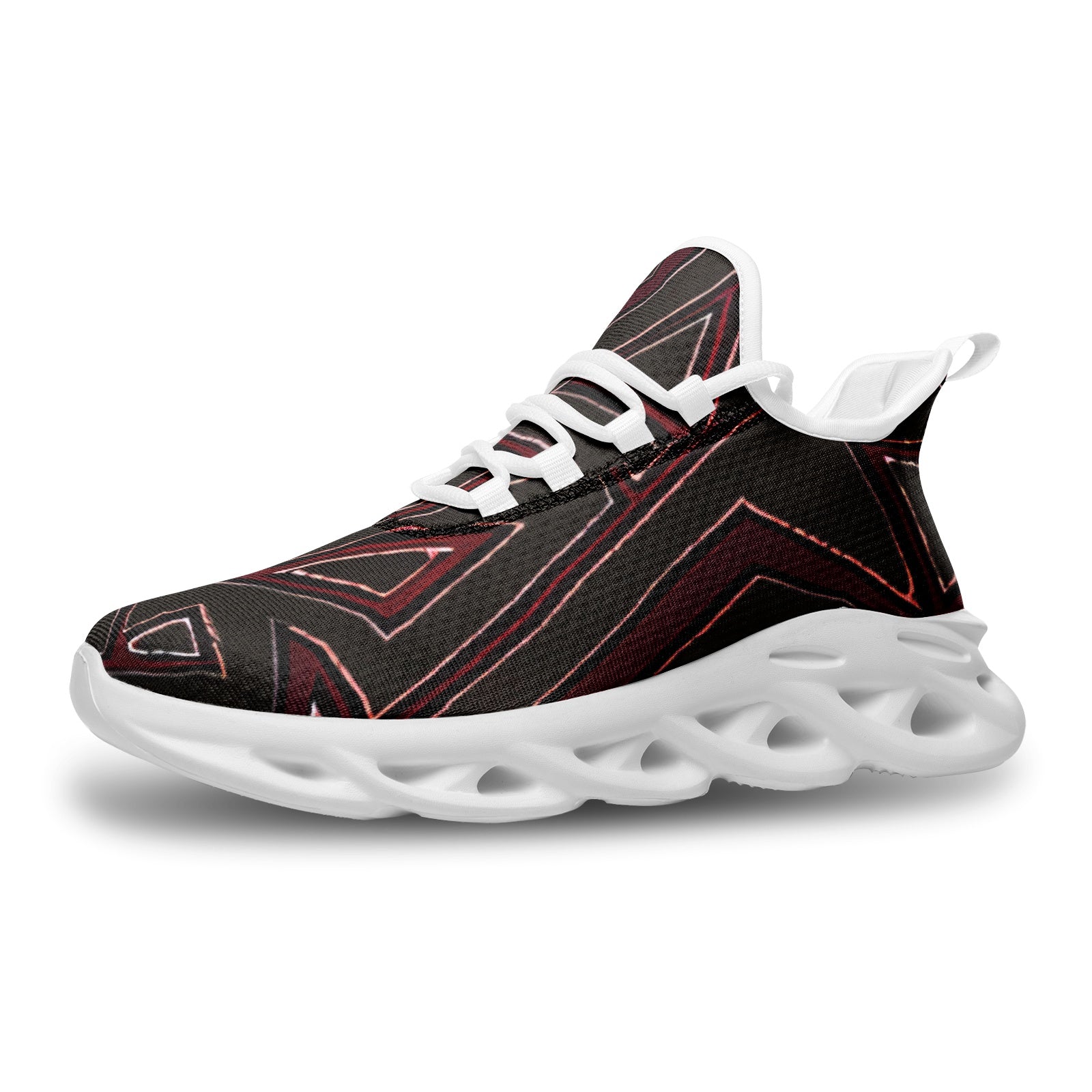 FZ African Print Unisex Bounce Mesh Knit Sneakers - FZwear