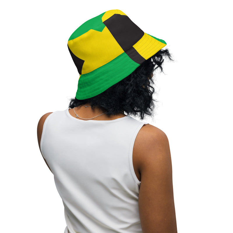 FZ Unisex Reversible Yaad bucket hat - FZwear