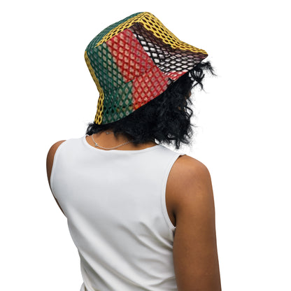 FZ Reversible Rasta bucket hat