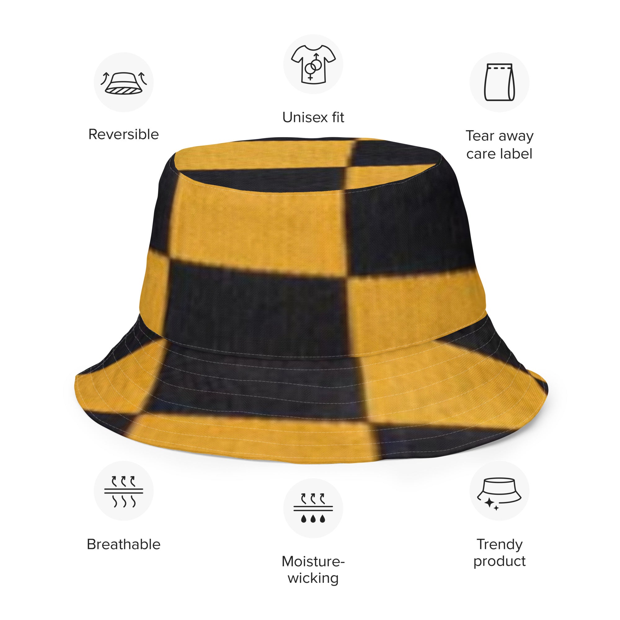 FZ Unisex Reversible bucket hat - FZwear