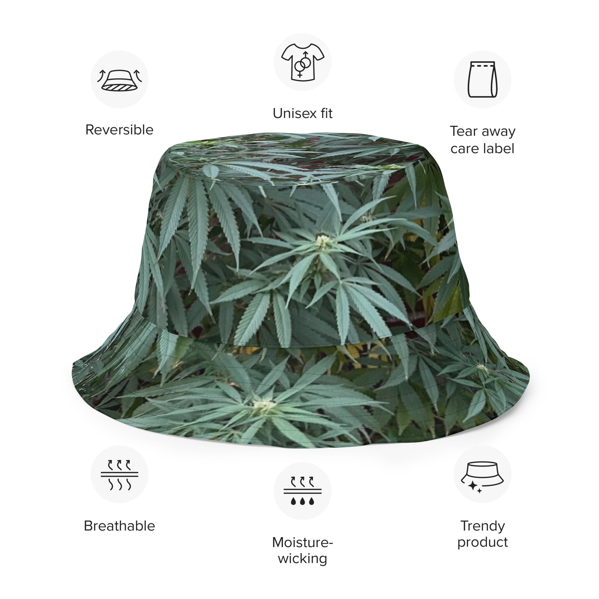 FZ Unisex Reversible bucket hat - FZwear