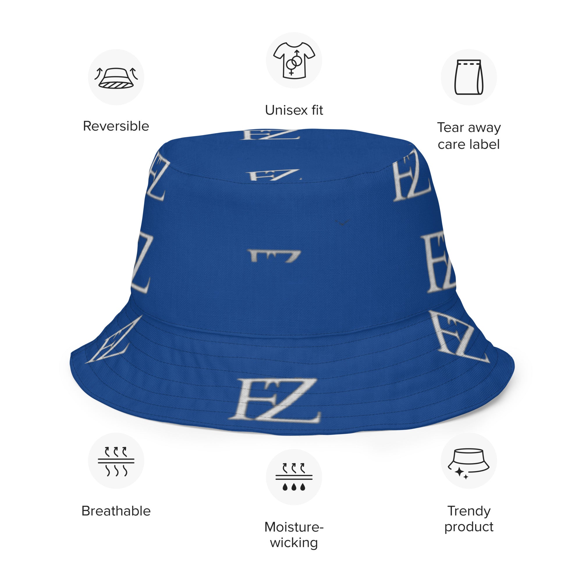 FZ Unisex Reversible bucket hat - FZwear