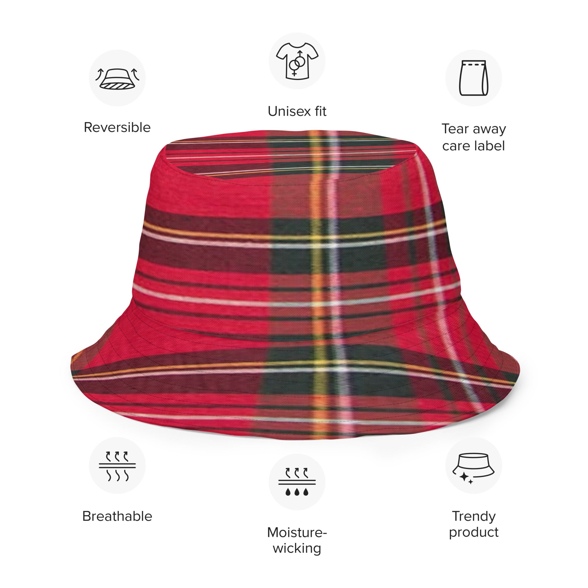 FZ Unisex Reversible bucket hat - FZwear